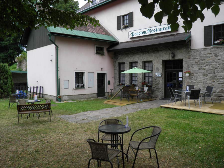 Pension Lípa - Maršov, letní terasa